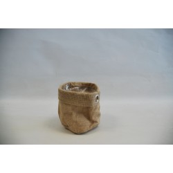 Kimbukott Sizo jute, linane serv 11cm, riputatav