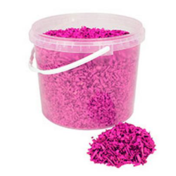 Woodchips 10L, fuksia roosa