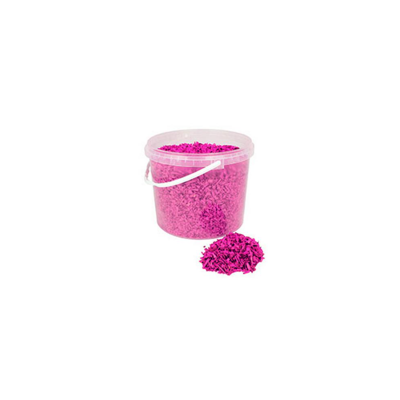 Woodchips 10L, fuksia roosa