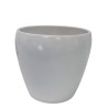 Ker.pott Martine 7,5*8cm valge, matt