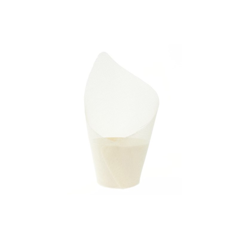 Potiümbris Judy 12 cm, valge