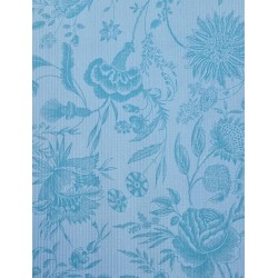 Kimbupaber laineline 50cm*10m sinised lilled (131312- 302900)