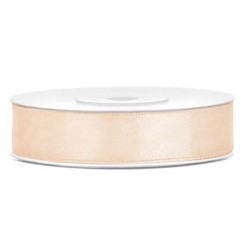 Atlaspael satiin 12mm*25m kreem