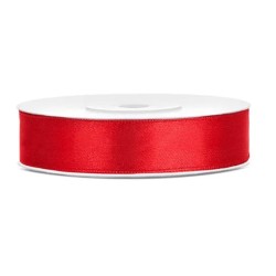 Atlaspael satiin 12mm*25m punane