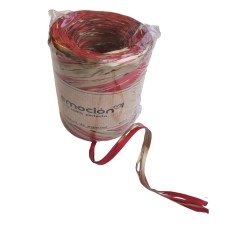 Raffia Emocion 200m punane kuldsega (0106)