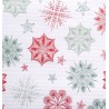Kimbupaber laineline 50cm*10m lumehelbed punane/roheline (011835)