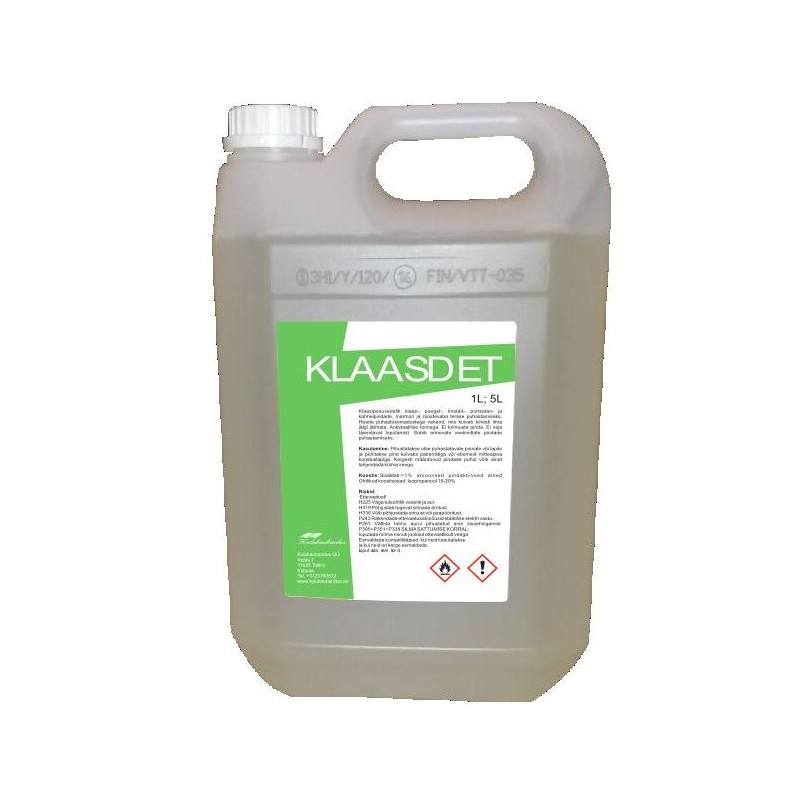 Klaasipesuaine Klaasdet 5l