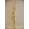 Curly willow 75cm valge