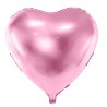 Foil Balloon Heart, 45cm, light pink