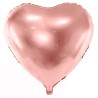 Foolium õhupall Heart, 45cm, rose gold